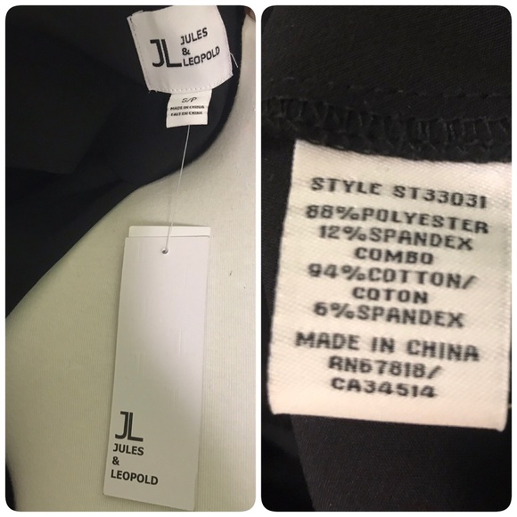 Jules & Leopold Black Floral Embroidered Jacket - Picture 8 of 8